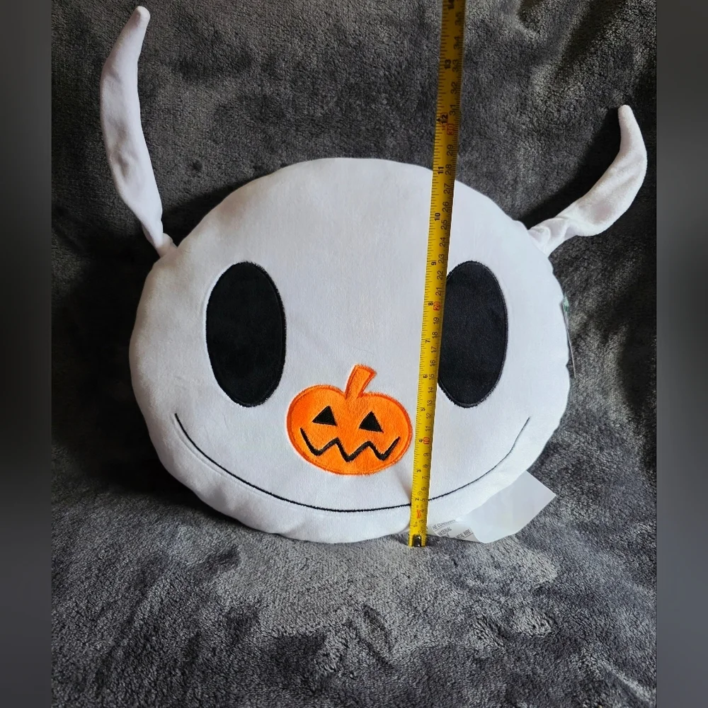 NWT The Nightmare Before Christmas Zero Dog Halloween Plush Pillow Disney Gift